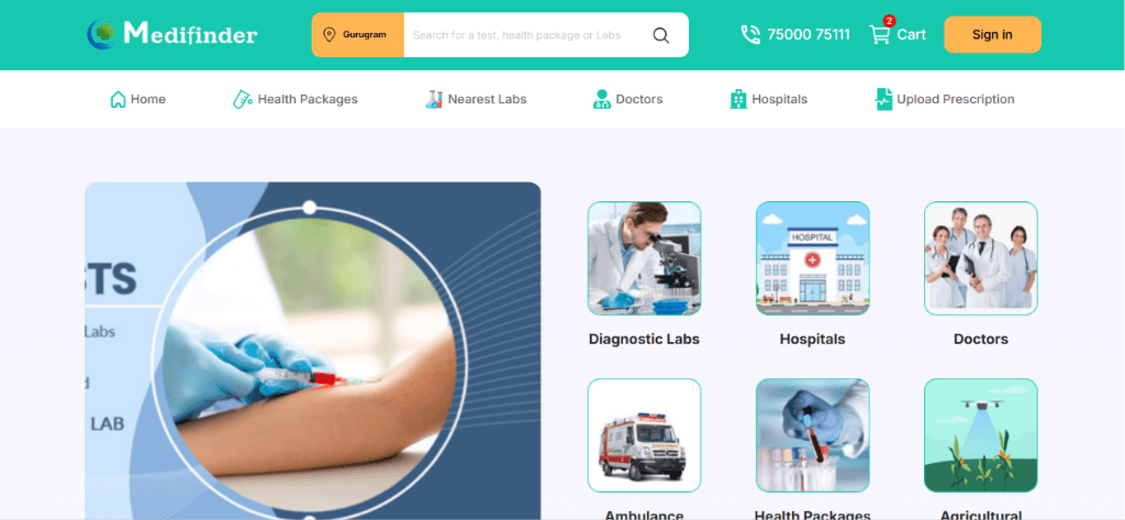 MediFinder - Healthcare Platform