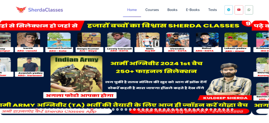 Sherda Classes - Online Learning Platform